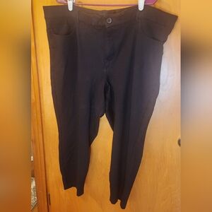 Pre Owned Torrid Studio Black Bombshell Skinny Pants Sz 24 regular length